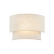 Justice Designs - FAB-5770-CREM - One Light Wall Sconce - Textile