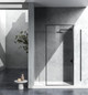 Elegant Lighting - SD188-3576MBK - Shower Door - Melbourne - Matte Black