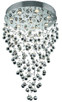 Elegant Lighting - V2006D24C/RC - Eight Light Chandelier - Galaxy - Chrome