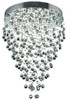 Elegant Lighting - V2006D28C/RC - 12 Light Chandelier - Galaxy - Chrome