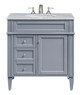Elegant Lighting - VF-1025 - Single Bathroom Vanity Set - Park Ave - Grey