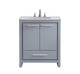 Elegant Lighting - VF-1028 - Single Bathroom Vanity Set - Filipo - Grey
