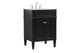 Park Avenue Bathroom Vanity Set (VF12524BK)
