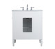 Park Avenue Single Bathroom Vanity (VF12530WH)