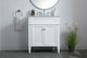 Park Avenue Single Bathroom Vanity (VF12530WH)