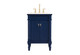 Elegant Lighting - VF13024BL - Vanity Sink Set - Lexington - blue