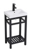 Raya Single Bathroom Vanity (VF14018BK)