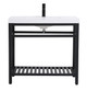 Elegant Lighting - VF14036BK - Single Bathroom Vanity - Raya - black