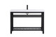 Elegant Lighting - VF14048BK - Single Bathroom Vanity - Raya - black