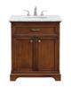 Elegant Lighting - VF15030TK - Single Bathroom Vanity Set - Americana - Teak