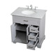 Americana Single Bathroom Vanity (VF15032GR)
