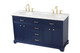 Americana Bathroom Vanity Set (VF15060DBL)