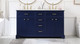 Americana Bathroom Vanity Set (VF15060DBL)