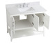 Aubrey Bathroom Vanity Set (VF16042WH-BS)