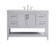 Elegant Lighting - VF16048GR - Single Bathroom Vanity - aubrey - Grey