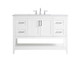 Elegant Lighting - VF16048WH - Single Bathroom Vanity - aubrey - White
