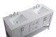 aubrey Double Bathroom Vanity (VF16060DGR)