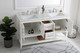 aubrey Double Bathroom Vanity (VF16060DWH)