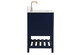 Theo Bathroom Vanity Set (VF16430BL-BS)