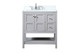 Elegant Lighting - VF16432GR-BS - Vanity Sink Set - Theo - grey