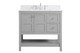 Elegant Lighting - VF16436GR-BS - Bathroom Vanity Set - Theo - Gray