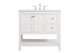 Elegant Lighting - VF16436WH - Single Bathroom Vanity - Theo - White