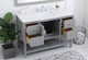 Theo Single Bathroom Vanity (VF16448GR)