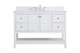 Elegant Lighting - VF16448WH-BS - Bathroom Vanity Set - Theo - White