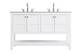 Elegant Lighting - VF16454DWH - Bathroom Vanity - Theo - white