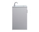moore Single Bathroom Vanity (VF17036GR)