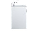 Moore Bathroom Vanity Set (VF17036WH-BS)