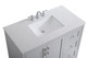 moore Single Bathroom Vanity (VF17042GR)