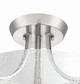 Grace Two Light Semi Flush Mount Convertible (41952-BNK-CS)