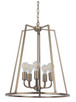 Craftmade - 45935-SB - Five Light Foyer Pendant - Arc - Satin Brass