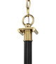 Stanza Four Light Chandelier (54824-FBSB)