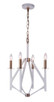 The Reserve Four Light Foyer Pendant (55534-MWWSB)