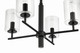 Hailie Four Light Chandelier (55624-FB)