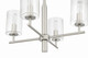 Hailie Four Light Chandelier (55624-SN)