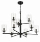 Hailie Nine Light Chandelier (55629-FB)