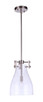 Craftmade - 55891-BNK - One Light Mini Pendant - Chardonnay - Brushed Polished Nickel