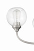 Glenda Three Light Chandelier (56223-BNK)