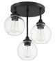 Glenda Three Light Semi Flush Mount (56253-FB)