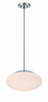 Gaze One Light Pendant (56894-CH-WG)