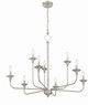 Jolenne Nine Light Chandelier (57029-BNK)