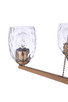 Guiding Star Four Light Chandelier (57324-SB)