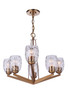 Guiding Star Six Light Chandelier (57326-SB)