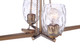 Guiding Star Four Light Island Linear Chandelier (57374-SB)