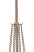 Guiding Star Four Light Island Linear Chandelier (57374-SB)