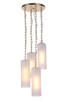 Myos Four Light Pendant (57994-SNG)