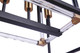 Aaron Six Light Island Pendant (58076-FBSB)
